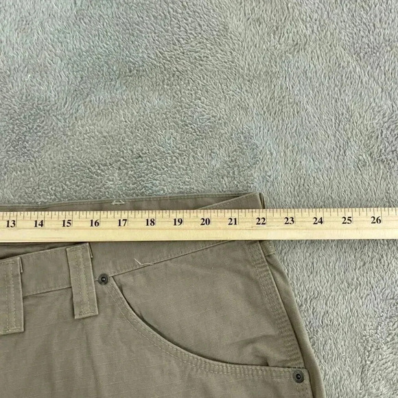 Wrangler Riggs Ripstop Cargo work Pants Mens 44X32 Tan 4201 - Picture 5 of 12